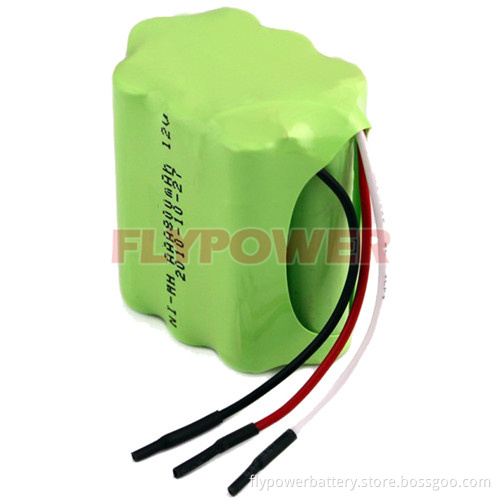 Ni-MH Battery 12V AAA800mAh Rechargeable Battery Pack (10S of FH-AAA800)